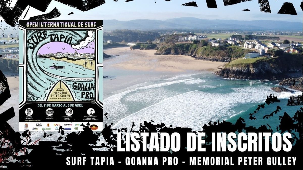 Listado de inscritos Goanna Pro 2026