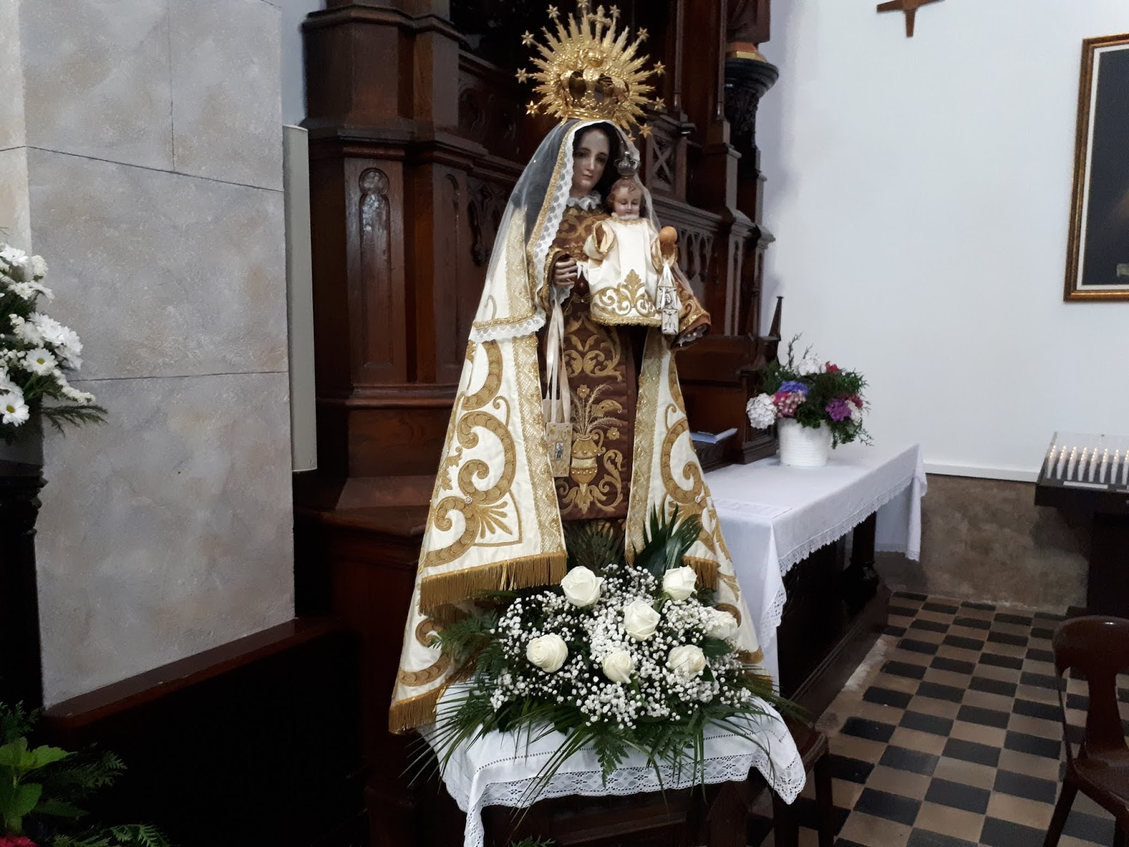 Procesión de la Virgen del Carmen en Tapia de Casariego