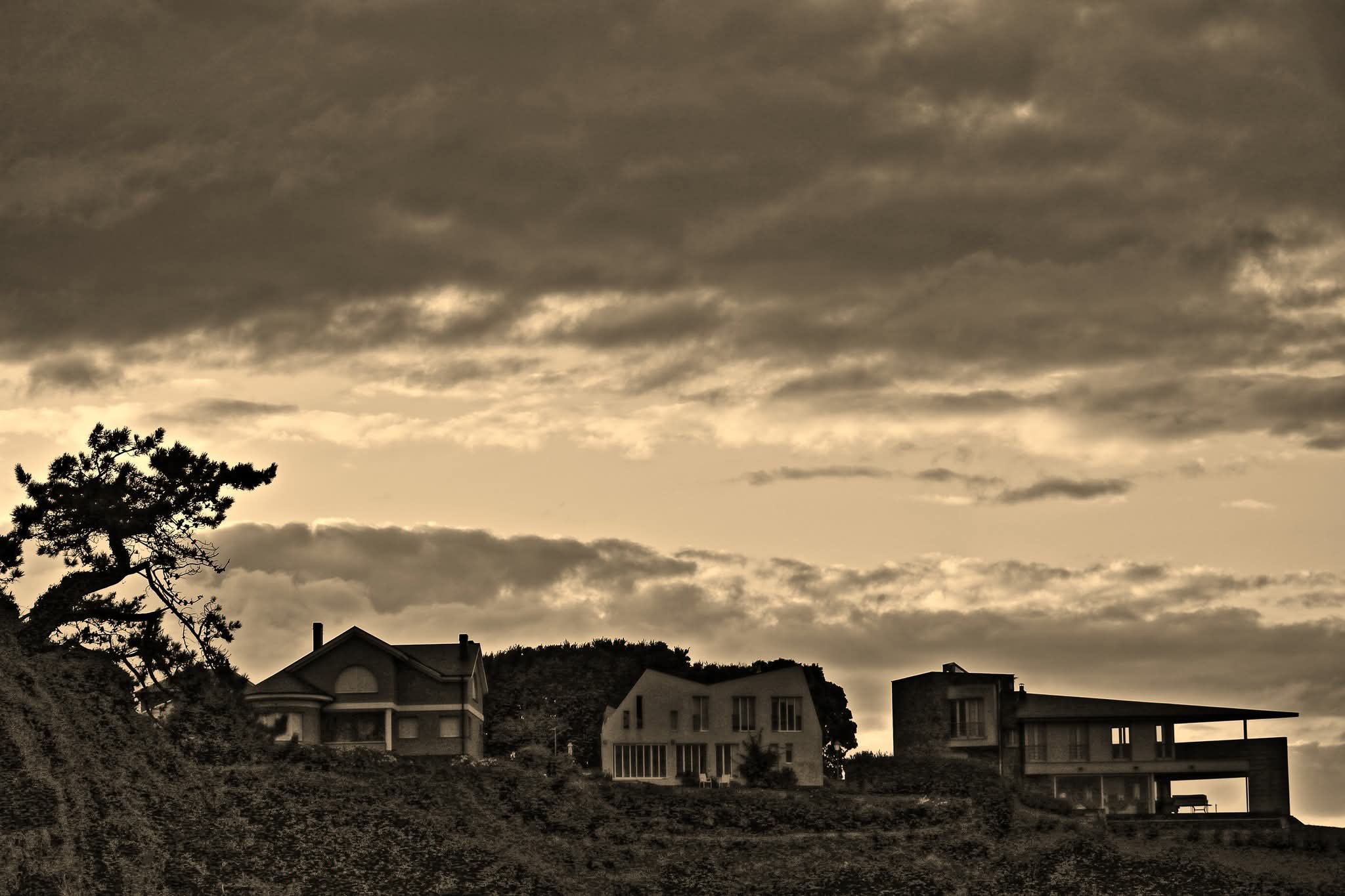 Atardecer sobre la Reburdia