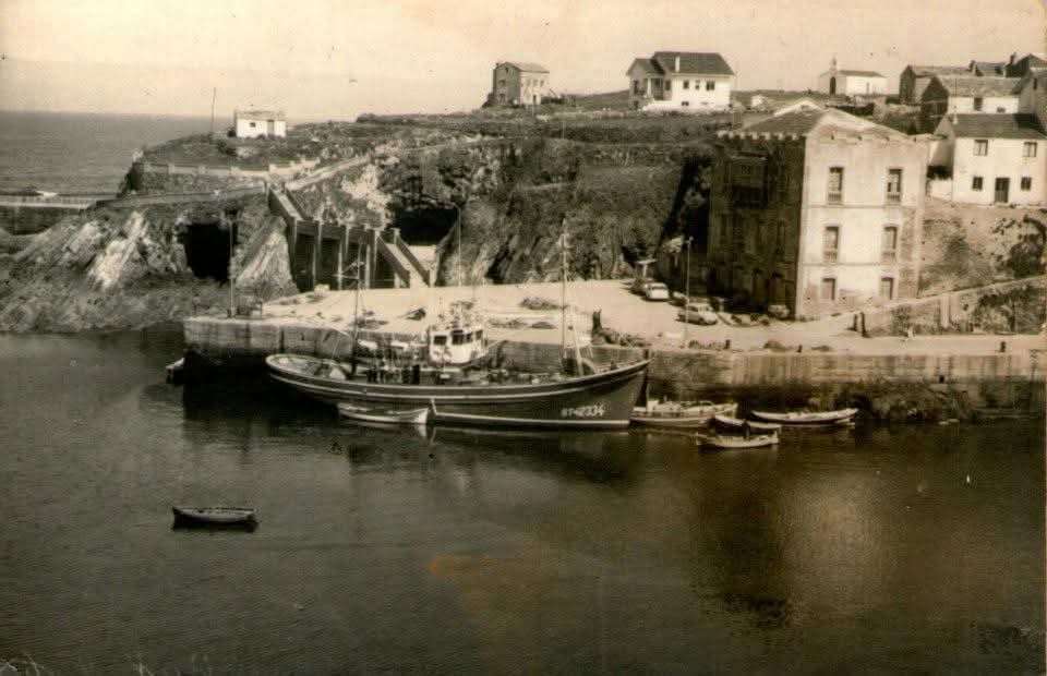 Vista muelle de Tapia de Casariego
