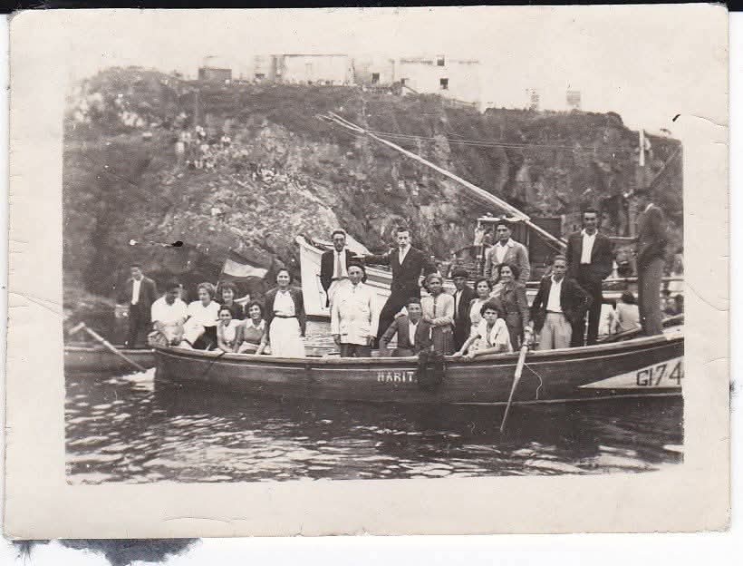 Vista del muelle de Tapia de Casariego