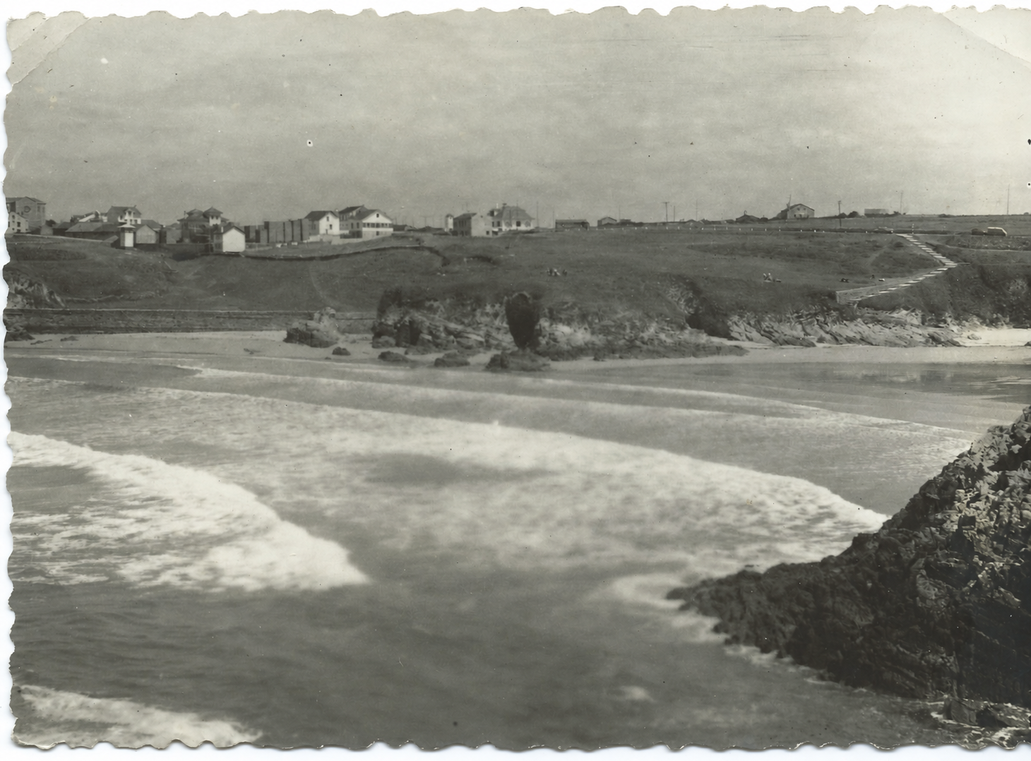 Playa del Anguileiro Tapia de Casariego, desde la Reburdia