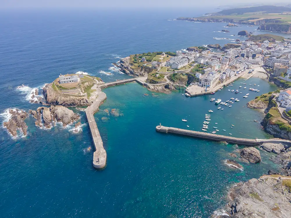 Tapia de Casariego vista del mar