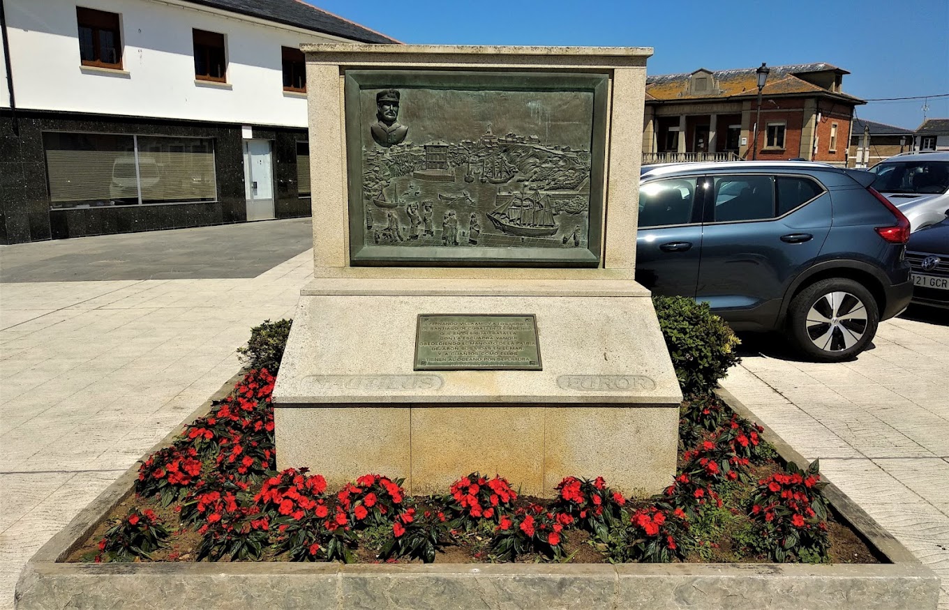 Monumento Fernando Villamil, Tapia de Casariego