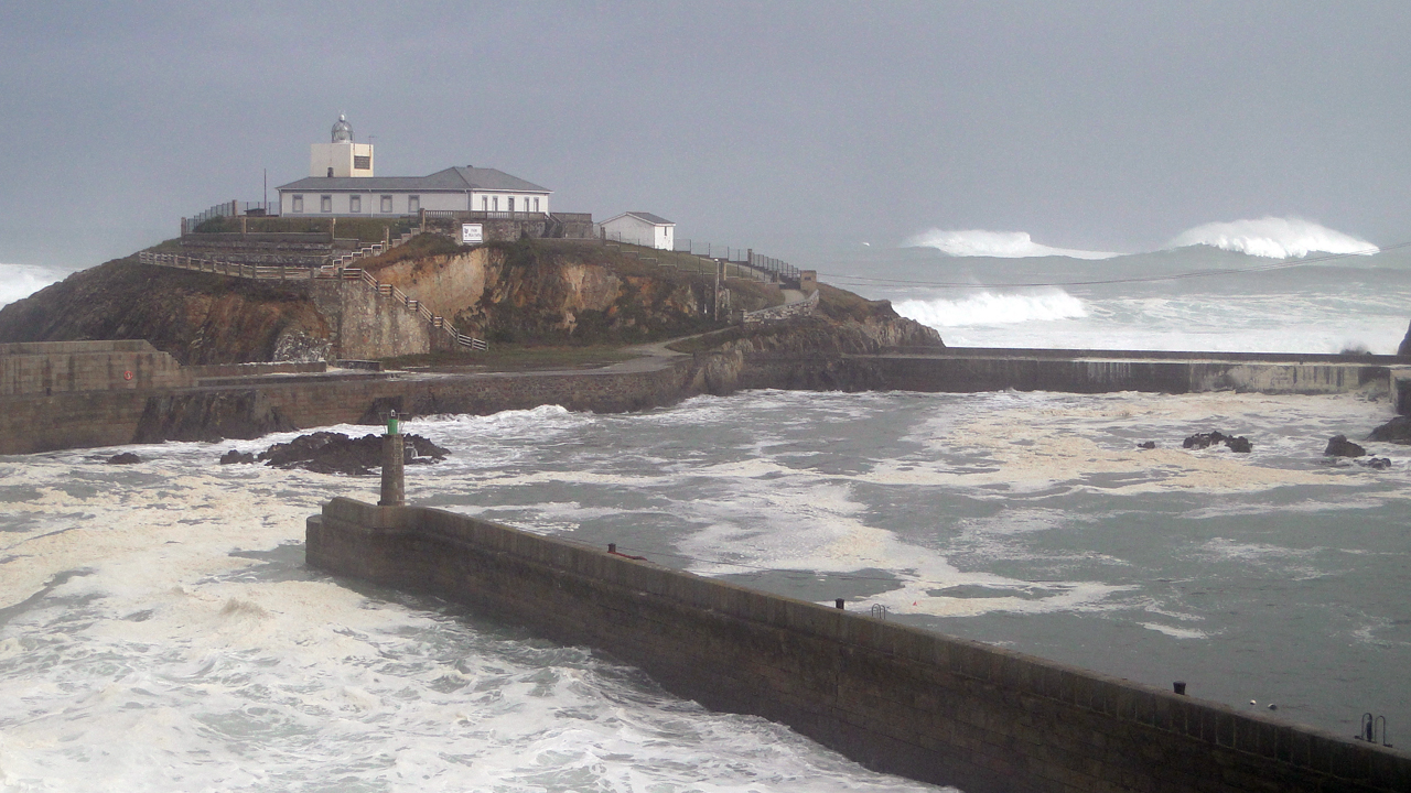 Marejada en el Puerto